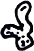 Floating confetti motif 1, a drawing by twikoi