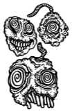 The Dismal Blobs, a drawing by twikoi