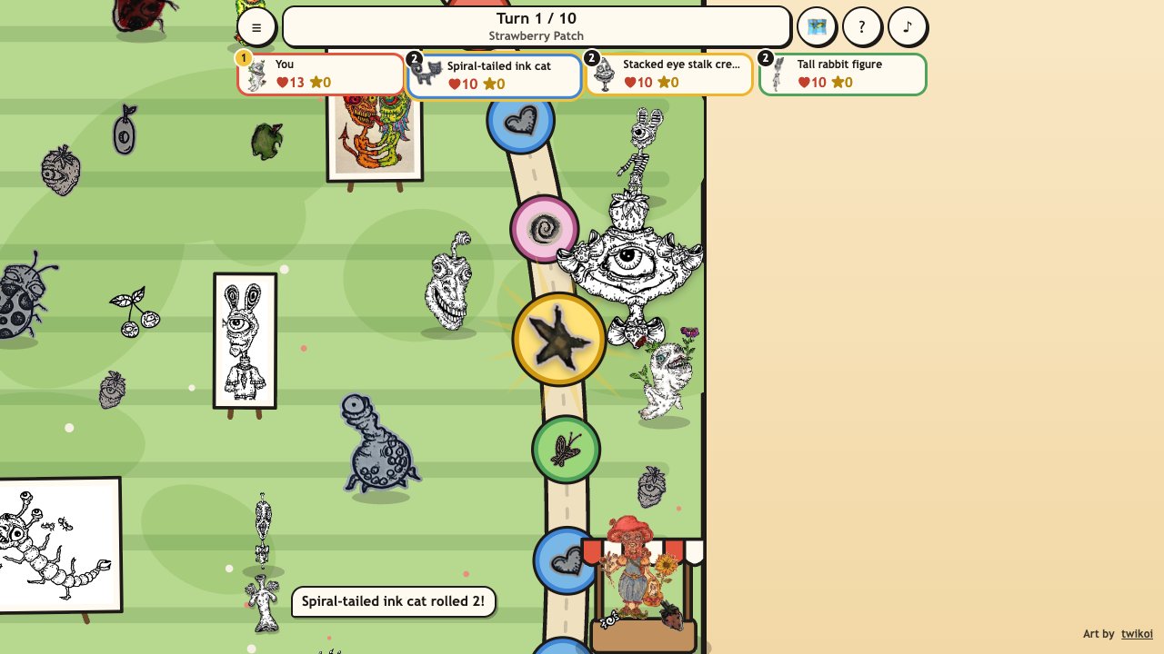 Creep Party: a picture from the game