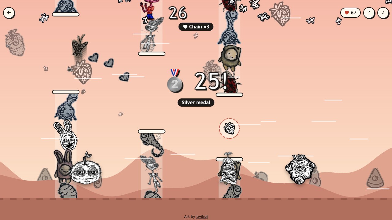 Float: a picture from the game