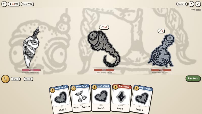 Odd Garden Card Club: a picture from the game