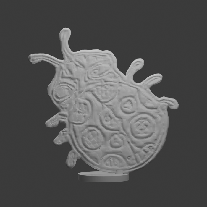 Long-antenna spotted beetle · Display Figure design preview