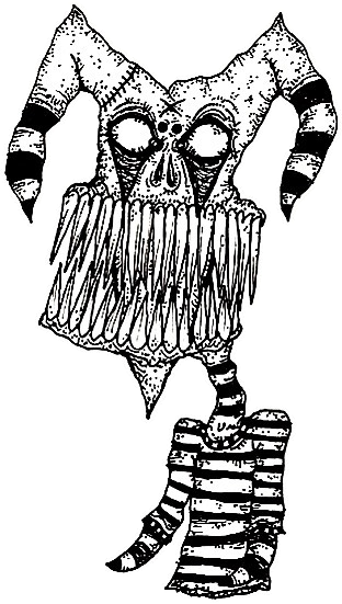 Original hand-drawn art: Long-eared striped wanderer