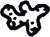 Original art: Floating confetti motif 2