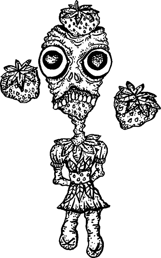 Original art: Strawlady
