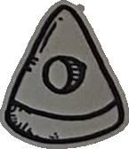 Original art: Triangular eye fruit