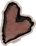 Original art: Right heart motif