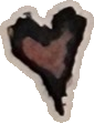 Original art: Small lower heart motif
