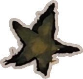 Original art: Lower star motif