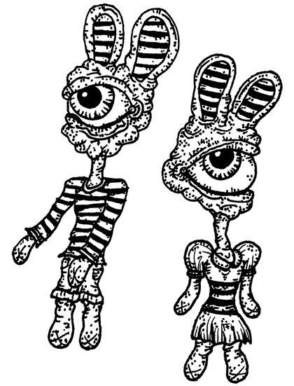 Book drawing Frère et Soeur for Six of Cups