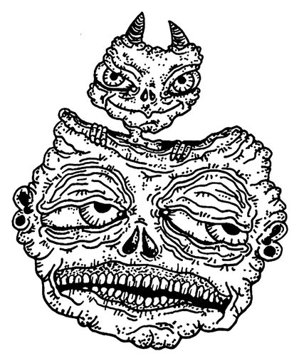 Book drawing Get Out of My Head for XVIII The Moon