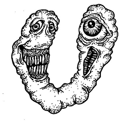Spare book drawing The turd